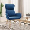 VidaXL Recliner Chair Blue Velvet 341361