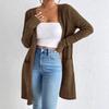 2025 European & American Women's Hot-Selling Fashion: Versatile Casual Knitted Cardigan
