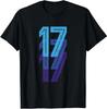 Number #9 Red Block Lettering Number Player 13th T-Shirt Style Men Women Soft Printed Clothing Streetwear Graphic T Shirts