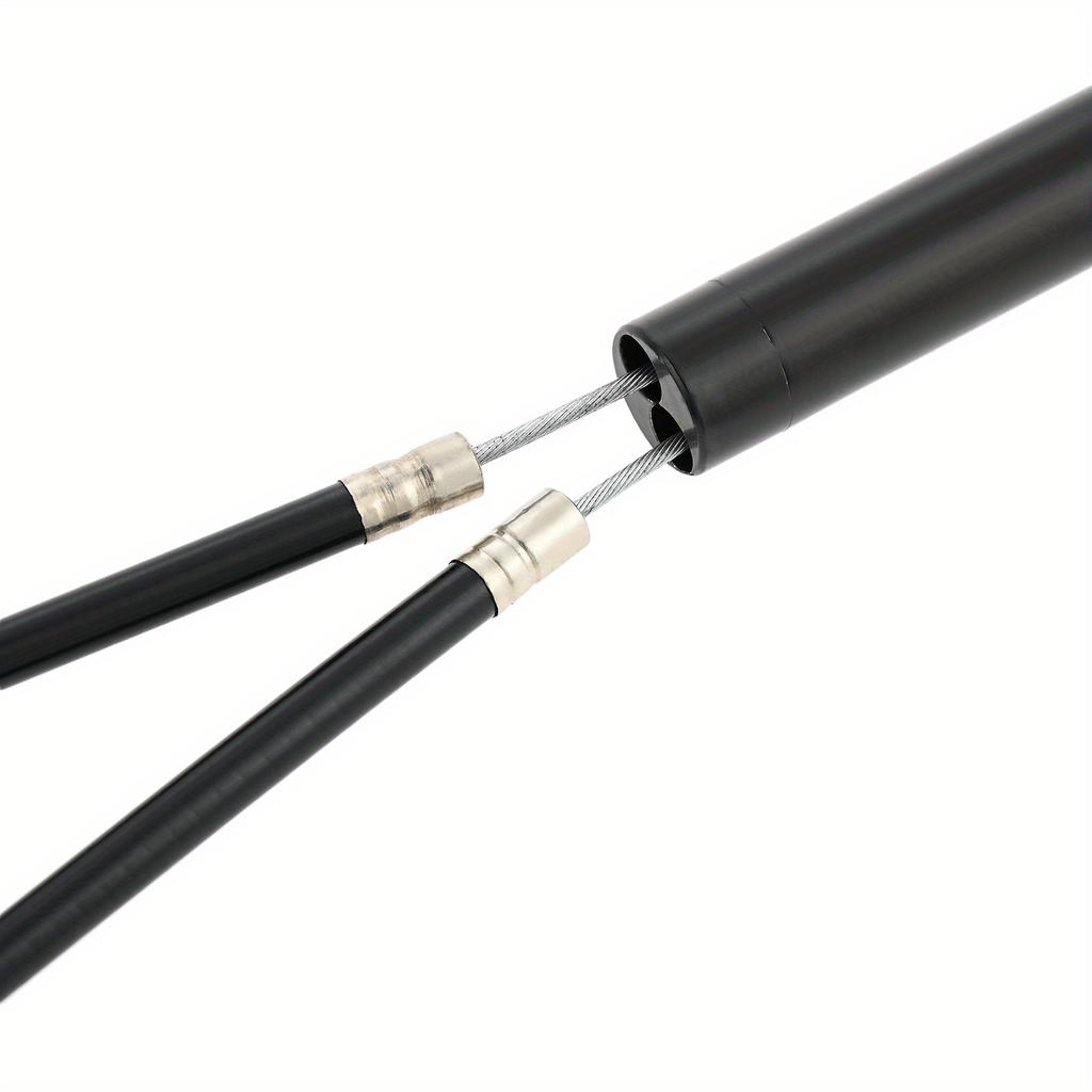 5 шт./набор Черный комплект тросов тормозной линии для велосипеда BMX Кабель из ПВХ и нержавеющей стали Тросы гиротормоза для гиросистем Запчасти для велосипедов 20 дюймов