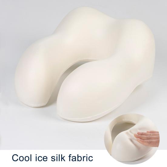 U-образная подушка из пены с эффектом памяти, дорожная подушка для шеи, удобная поддержка шеи, подушка для автомобилей, поездов, домашнего офиса