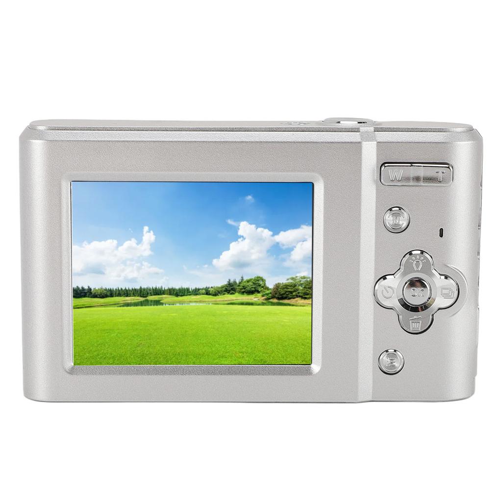 Цифровая камера для подростков и детей 2.7K 48MP HD 2.4-дюймовый цветной экран 8-кратный цифровой зум Компактная камера для