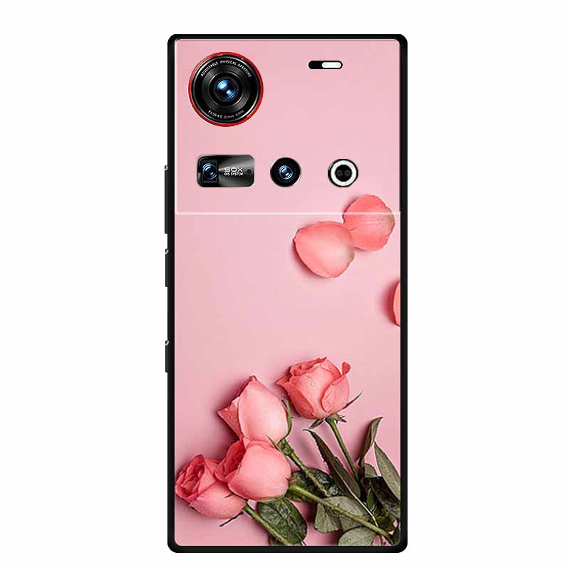 Чехол для ZTE nubia Z70 Ultra 5G Z70Ultra 6,85" Черный Силиконовый Мягкий Чехол для Телефона Для ZTE Nubia Z70 Ultra Задняя Крышка Чехол Z 70 Ultra