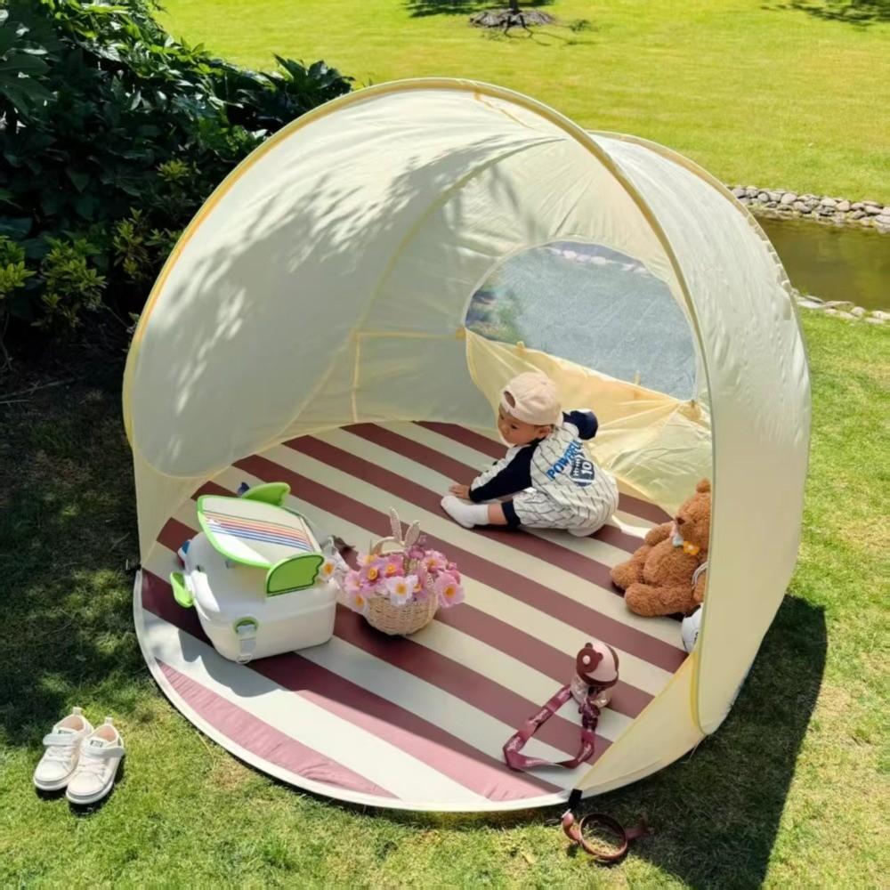 Instant Setup Camping Tent for 2-4 People Picnic Tent Portable Sunshade Tent Garden