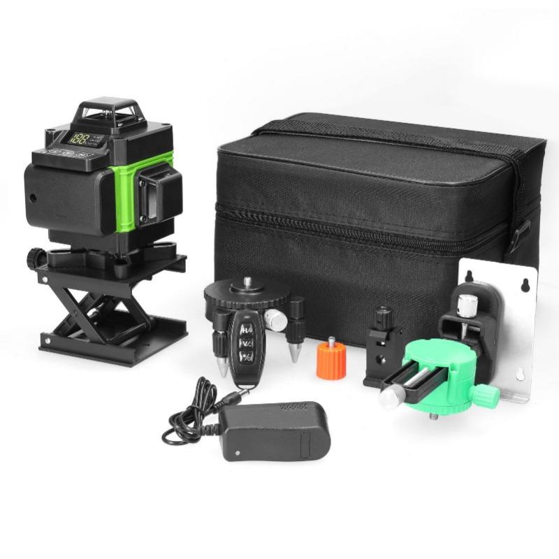 Multifunctional Water Level Instrument 16 Line Wall Sticking Instrument Laser Infrared Level High Precision Portable Level