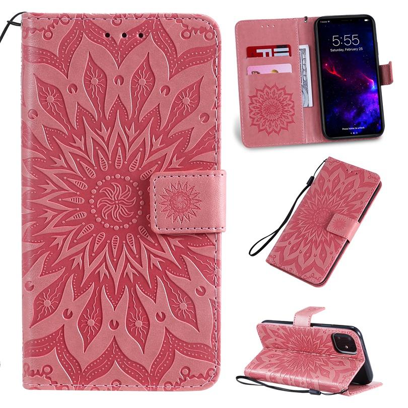 3d Wallet Flip Sunflower Leather Case For Samsung A3 A5 A6 A7 A8 A9 J3 J4 J5 J6 J7 J8 Plus 2017 2016 Soft Tpu Phone Cover