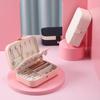 Mini Jewelry Storage Box Vintage Earring Organizer Simple Necklace Ring Case Travel