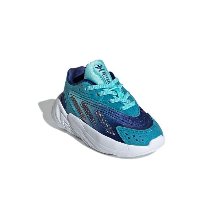 Adidas Оригинальные Ozelia Прочные Низкие Кроссовки для Ходьбы Детская Обувь H00825
