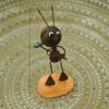Reading Ant Metal Ant Ornament Iron Figurine Miniature New Ant Miniature Sculpture