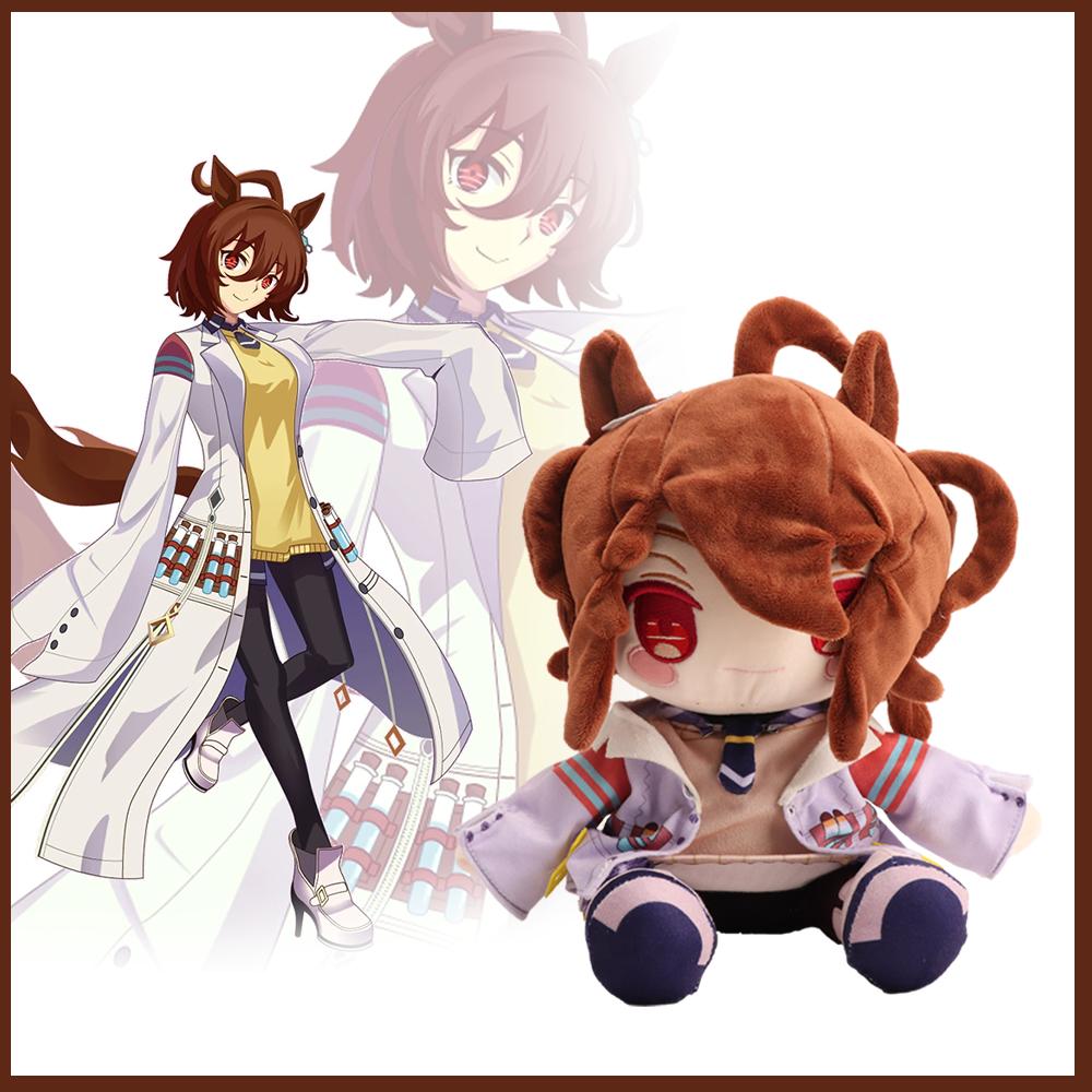 Кавайная плюшевая игрушка Uma Musume Персонаж аниме Pretty Derby Maruzensky Toys Кукла персонажа Агнес Тахион Подарок на День Рождения Рождество