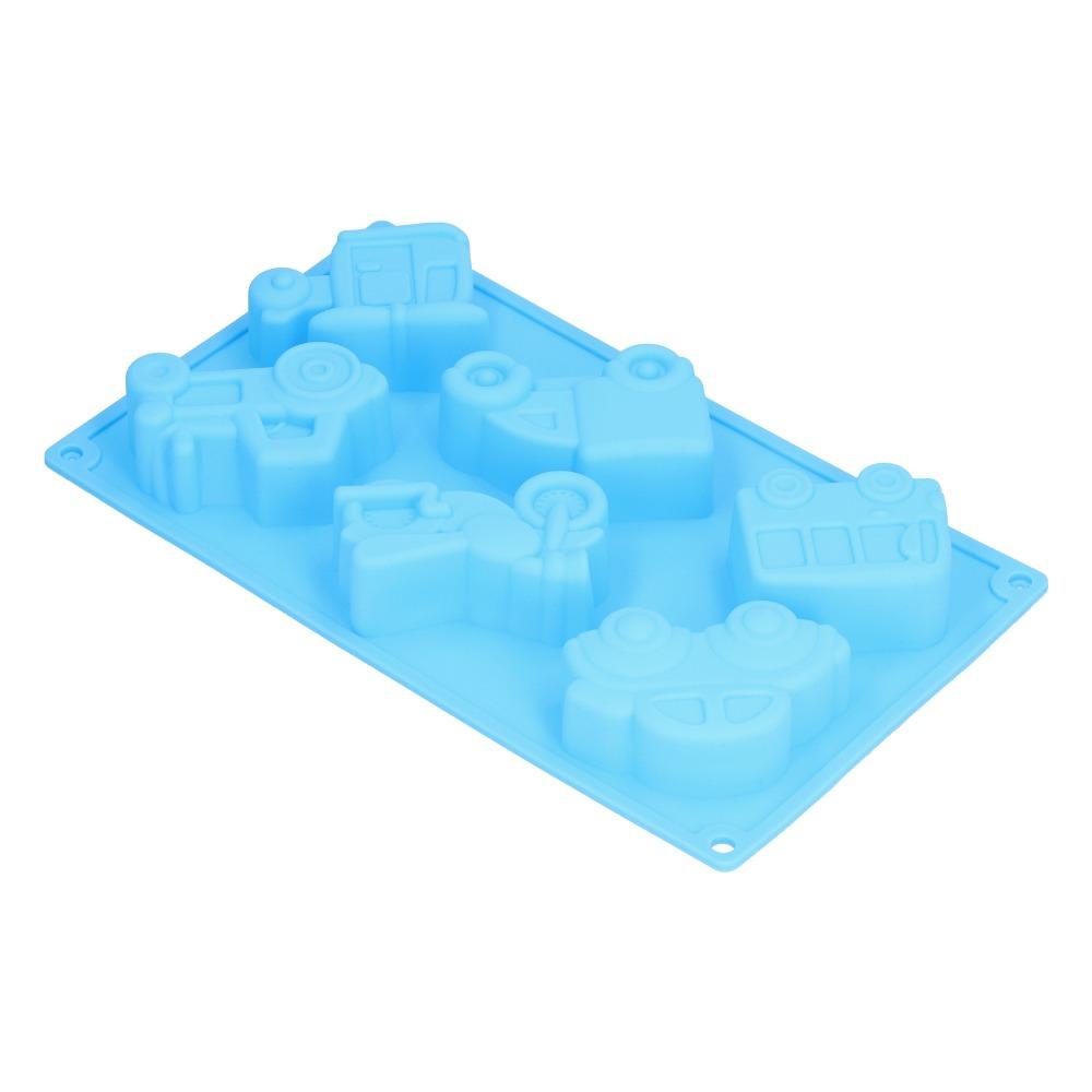 Food-Grade Silicone Silicone Car Mold Non-Stick Surface Cake Mold Durable Vehicle Mold Cake Making
