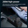 Car Inverter 200W Car Inverter Power Adapter Type-C Display 4 12V Fast LED To Charging USB Conv Z4K9