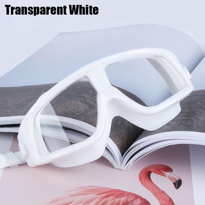 Очки для плавания для взрослых, 0-600 градусов, для близорукости, для мужчин и женщин, водонепроницаемые, противотуманные, в большой оправе, очки для плавания, оптические очки для плавания, дайвинга, мм365