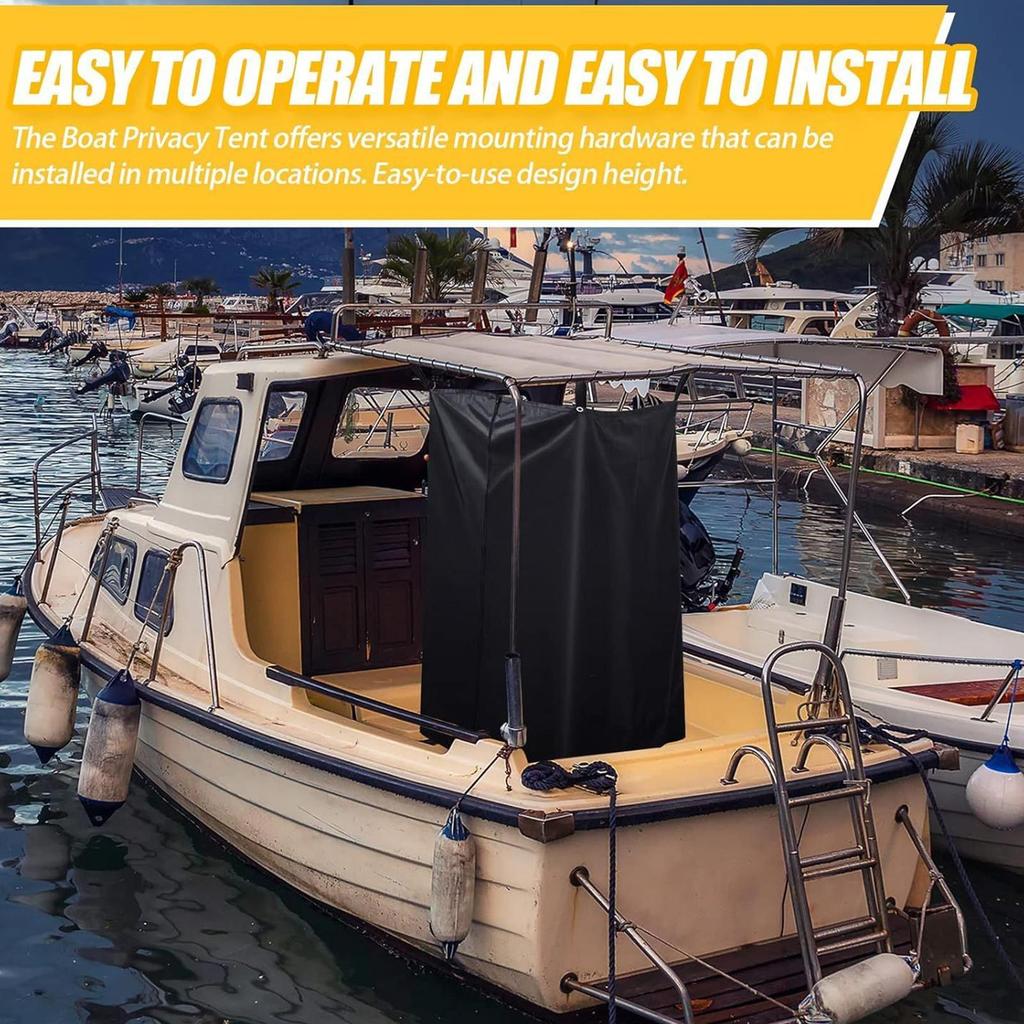 Portable Dressing Room Compact Privacy Changing Tent Foldable Weatherproof Dressing Room for Boat Camping Backyard Hiking