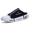 Fashion 2024 New Summer Comfort Casual Fashion Outdoor Beach Sports Low Tops Breathable Lightweight Men Half Closed Toe Slippers