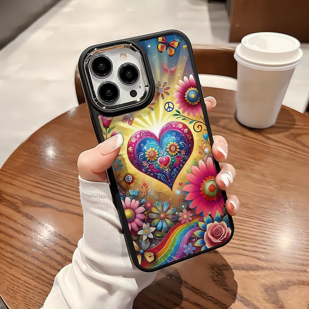 Luminous Love Case for IPhone 16 15 14 13 12 11 Pro Max X XS Max XR 7 8 Plus Case Cover Funda