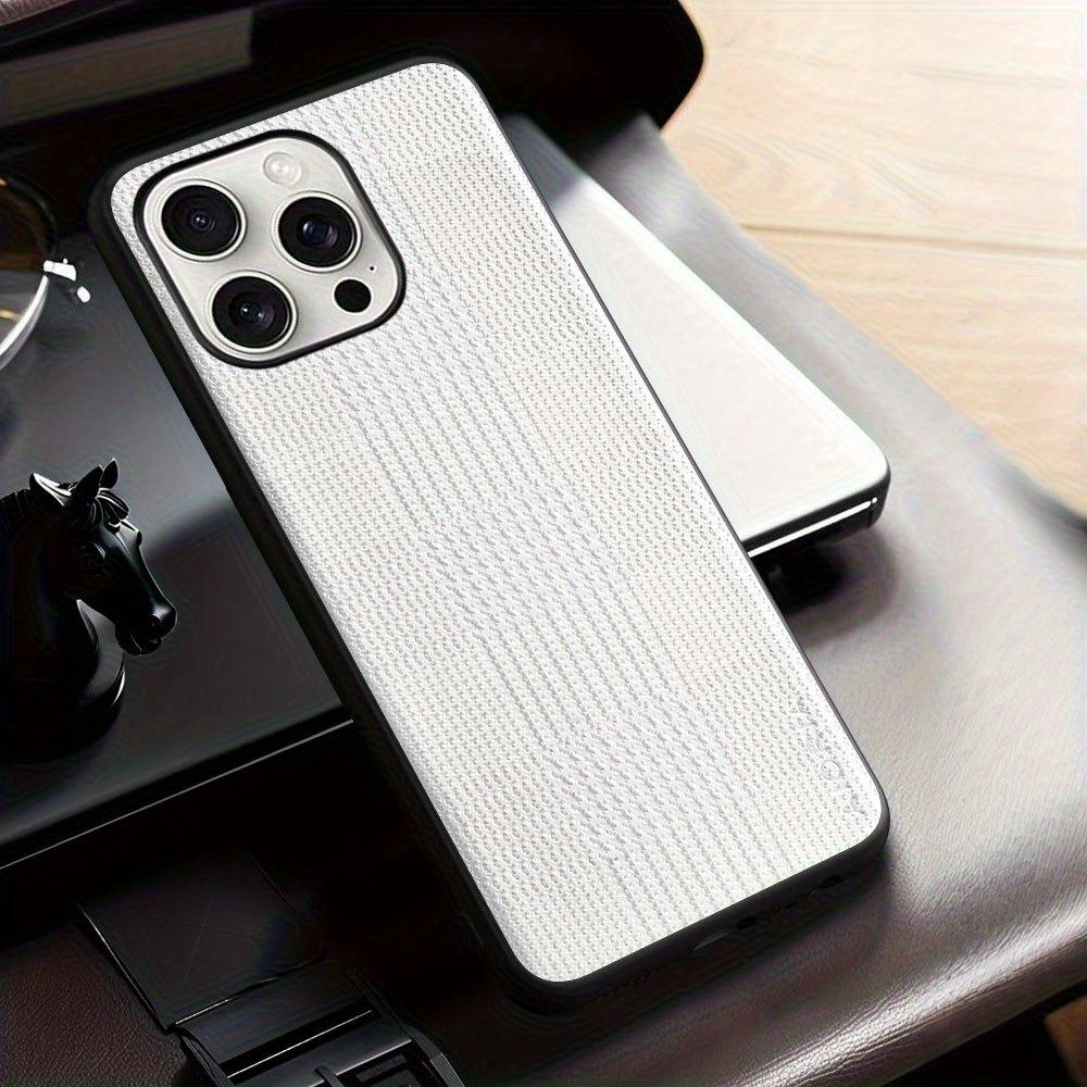 Чехол для телефона: Чехол с узором "гусиная лапка" Тонкий для iPhone 17 16 15 Pro Max 16 15 Plus iPhone Air 16e Защитный чехол от падений