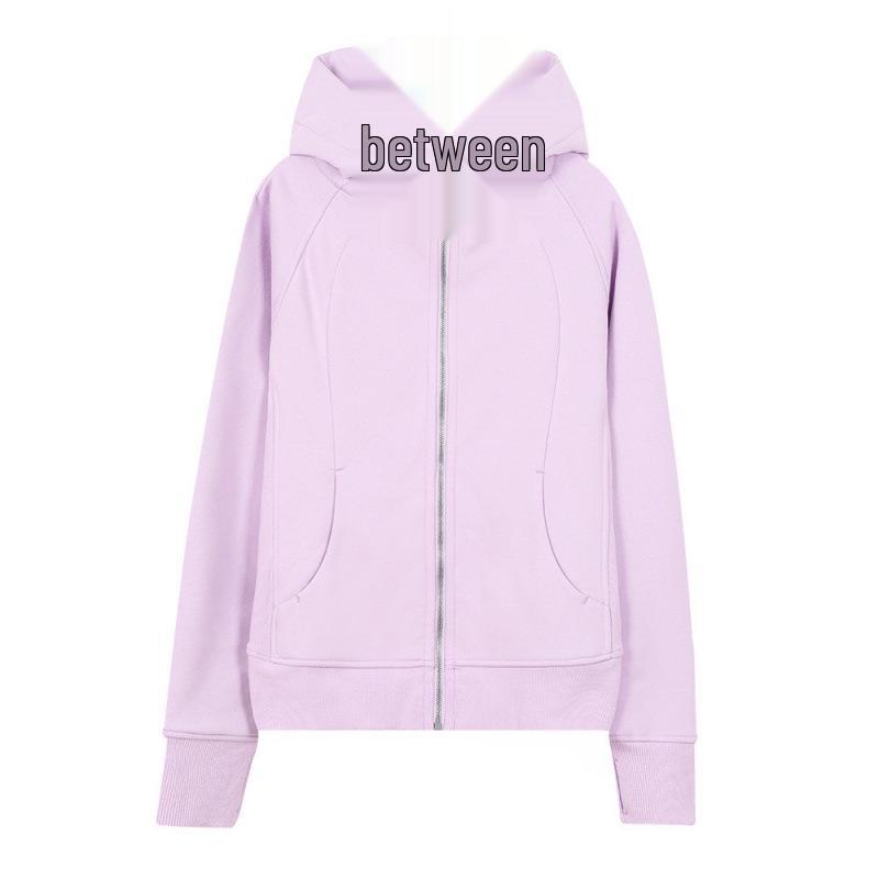 Оригинальная вышитая облегающая куртка Lulu из неопрена - Теплый топ для йоги, повседневной носки и спорта с флисовой подкладкой