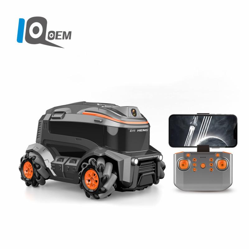 IQ0EM 2.4g Remote Control Hd Camera Stunt Car Real Time Video Side Drift With App Control Toy For Boys Kids