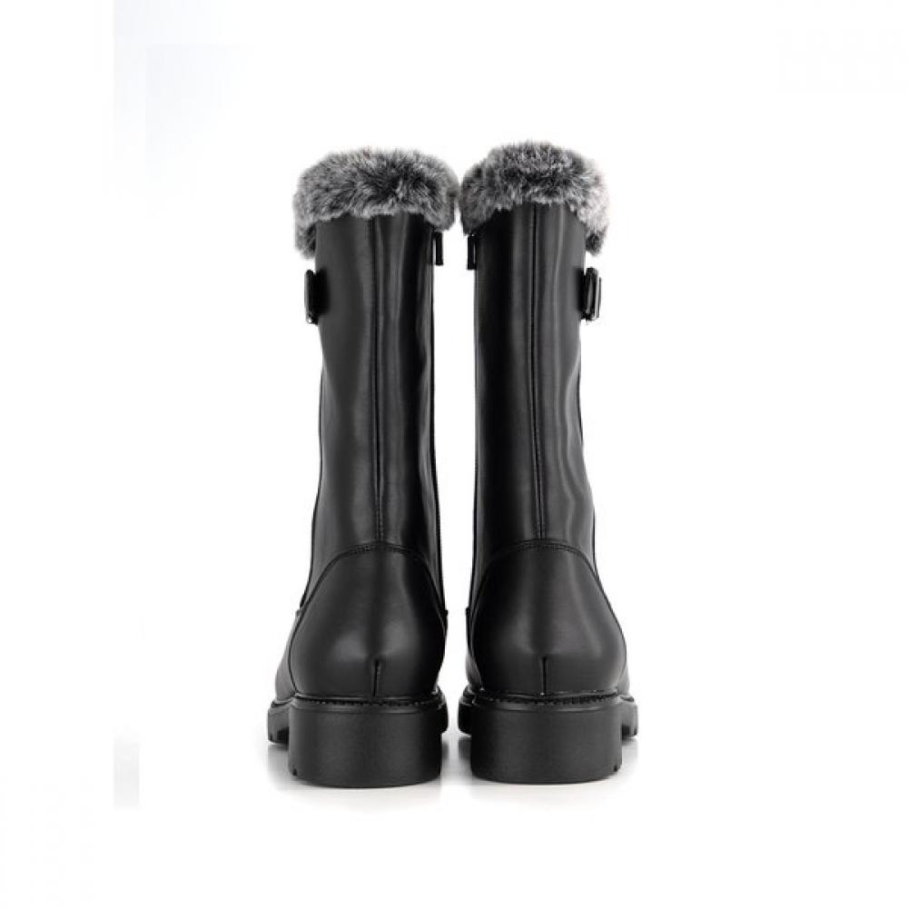 VAINER Женские полусапоги S Comfort с мехом Черные H9xj0f00ak