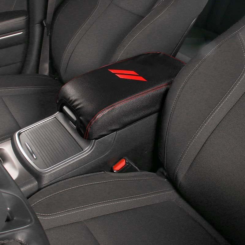Leather Armrest Protective Cover Anti-Scratch Pad Cover For Dodge Charger 2011 Up For 300C 2011 Up Car Interior Accessories