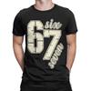 Мужские Хэллоуинские Футболки 67 Six Seven Мозговая Гниль Итальянский Мем Чистый Хлопок Одежда Винтажная Футболка с Круглым Вырезом Новая Футболка