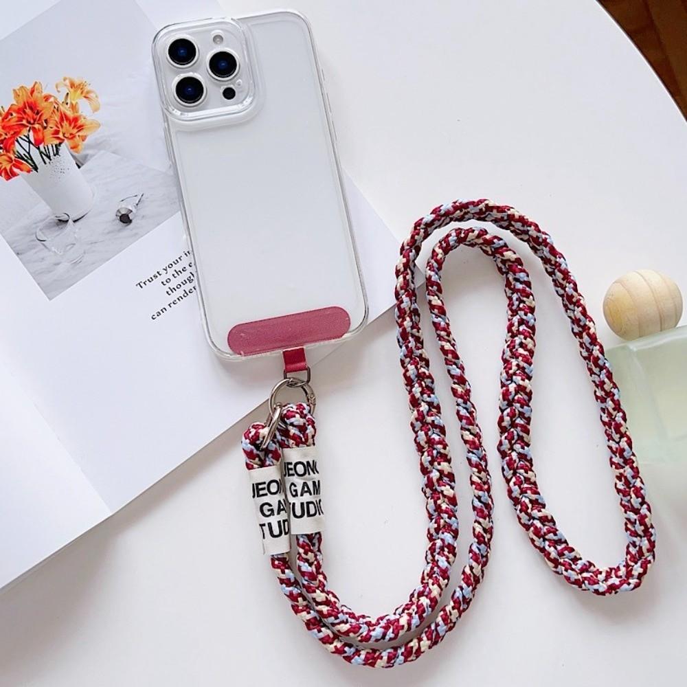 Braided Rope Phone Anti-lost Rope Mountain Rope Phone Case Chain Straps Phone Accessories