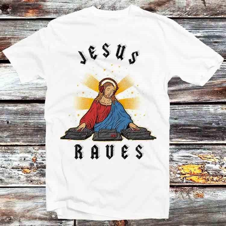 Футболка DJ Jesus Raves B595