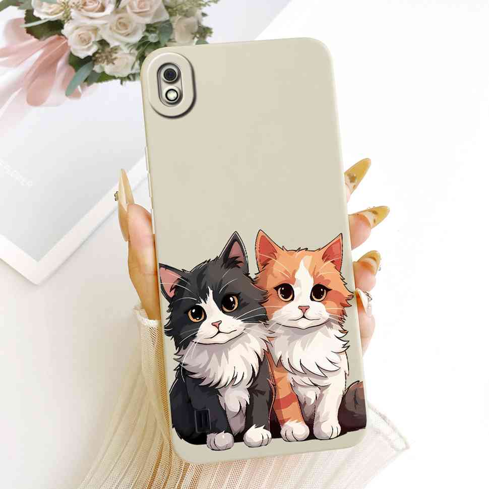 Cute Cat Book Case For Samsung Galaxy A10 A105F Case Soft Siilcone Back Cover For Samsung A10 A 10 Phone Cases 6.2'' Fundas