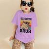 Fashion Women's T-Shirt Six Seven 67 Meme Graphic Print Women's Tees Top Summer Short Sleeve O Neck Casual Outdoor Women's Clothing
