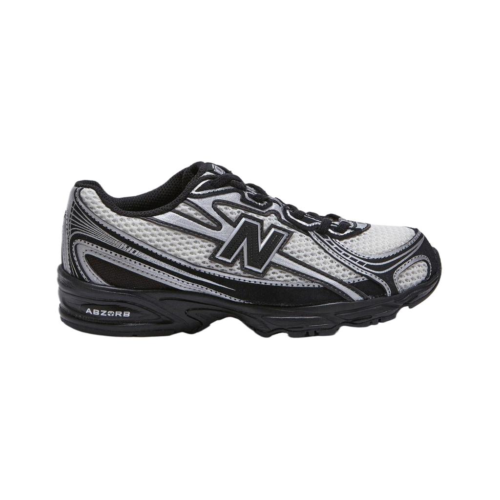 New Balance 740 Синтетическая кожа Полиэстер Натуральная кожа Ретро Классические Низкие кроссовки с круглым носком Для бега Детские кроссовки P7404ZL
