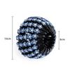 Curler Roller Rhinestone Ponytail Clamps Crystal Hair Bun Maker Bird Nest Hair Claw Hair Fold Wrap