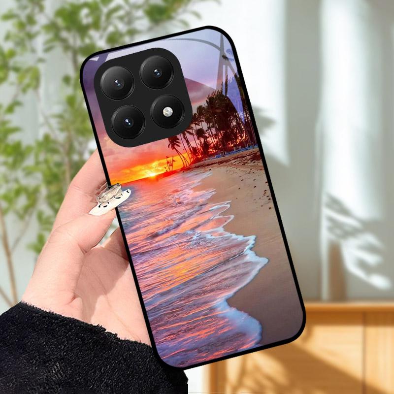 Чехол для Xiaomi 15T Pro Mi 15T 5G Защита объектива камеры Закаленное стекло Чехол для Xiaomi 15 T Pro 15TPro Ударопрочный чехол для телефона