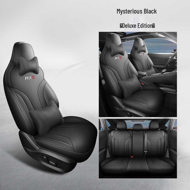 Leather Car Seat Cushion for Roewe RX5 - All-Season, Five-Seater Design