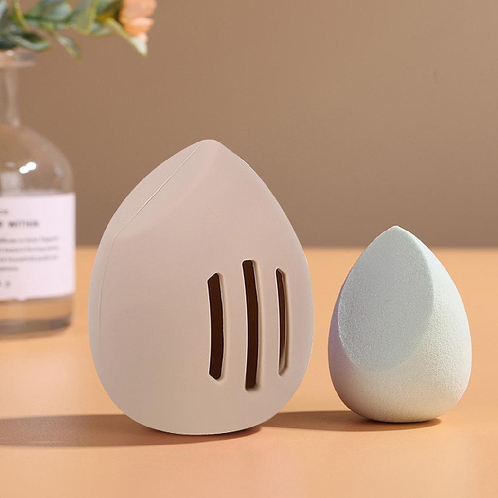Beauty Egg Силиконовая пыленепроницаемая портативная сумка для хранения кистей для макияжа
