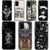 Чехол для телефона Samsung Galaxy S22 Ultra S21 S20 FE Note 20 S8 S9 S10 Note 10 Plus, оккультная колдовская луна, готическая ведьма
