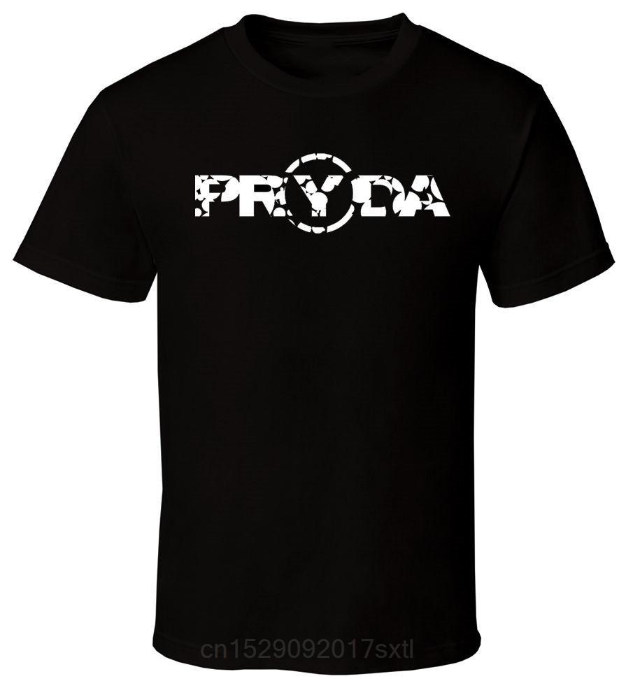 Pryda Черная футболка Эрик Прайдз Edm Edc Rage Vegas Rave Plur Dj Новая уличная футболка 100 Футболка Топы Оптом