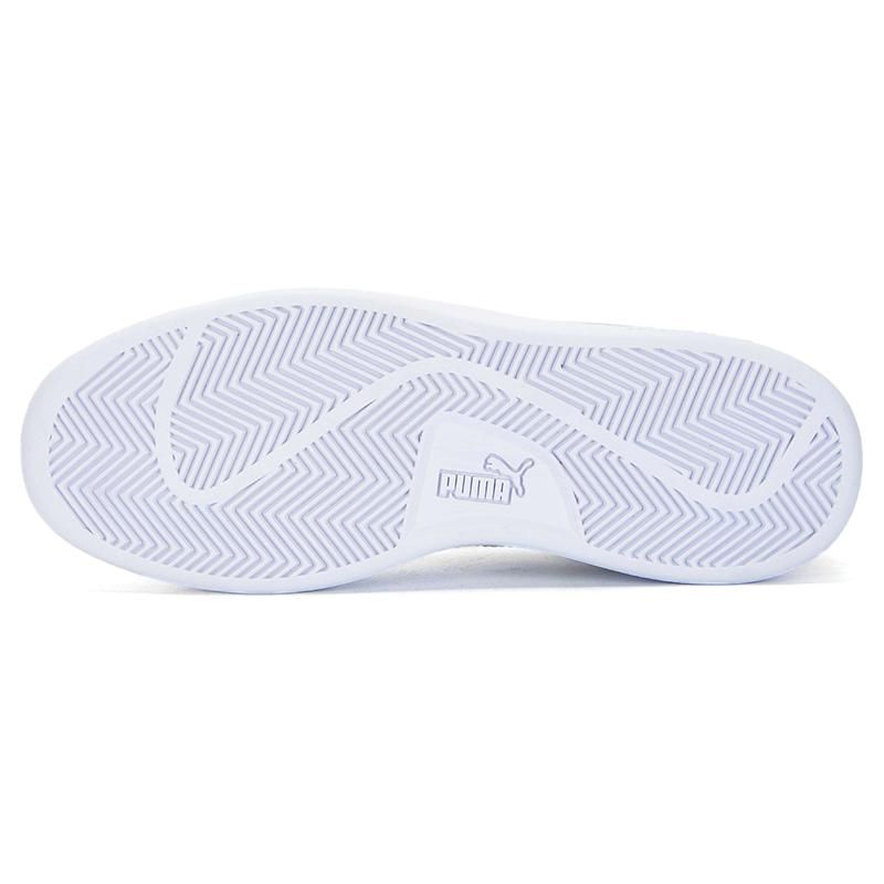 Puma Smash 3.0 Durable Breathable Low-Top Sneakers Unisex Sneakers Gray 390984-04