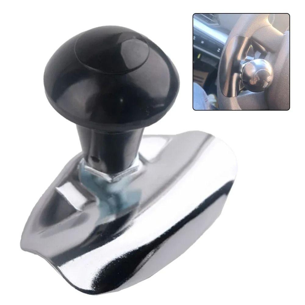 Electroplated Craft Universal Steering Wheel Assist Knob Labor Saving Steering  Auto Vehicle