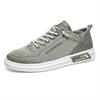 FashionWithout Heels Lace Up Grey Sneakers Men Running White Sneakers Shoes For Men Sport Shooes Special Use Exerciser Gym Teniis