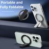 Foldable Phone Ring Holder Magnetic Phone Stand Universal Cell Phone Grip Stand For MagSafe