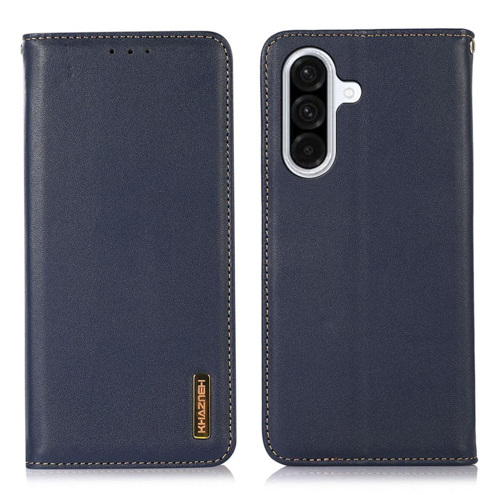 KHAZNEH Чехол-бумажник для Samsung Galaxy A17 Из натуральной коровьей кожи Чехол для телефона Текстура Наппа