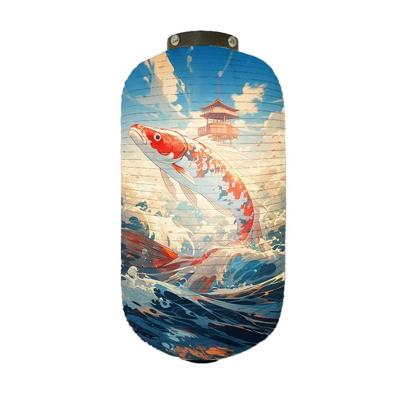 Japanese Lanterns Paper Waterproof Long Restaurant Bar Hotel Festival Decoration Wedding Birthday Home Party Supplies Lanterns