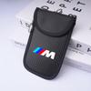 BBIS5 For BMW E46 X1 X2 X3 X4 X5 X6 F48 G01 E84 E83 F30 M Car Key Signal Shielding Bag Anti-theft RFID Keychain Case Accessories