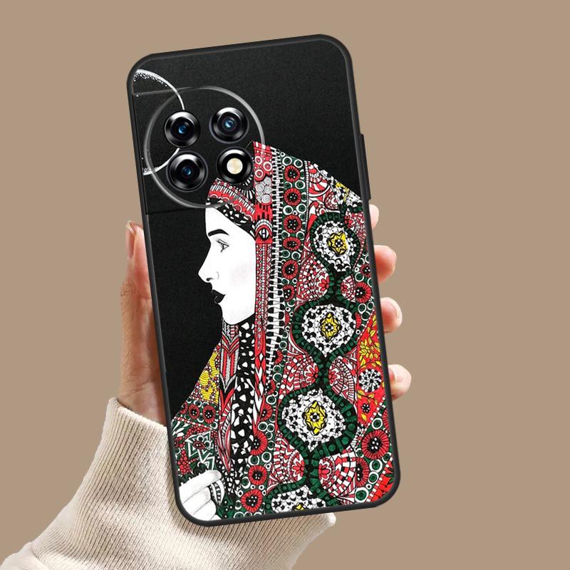 Мусульманский Исламский Арабский Хиджаб Девушка Чехол Для OnePlus 10T 8T 9R 10R 12R OnePlus 12 11 9 10 Pro Nord 2 CE 3 Lite N10 N20 N30 Обложка
