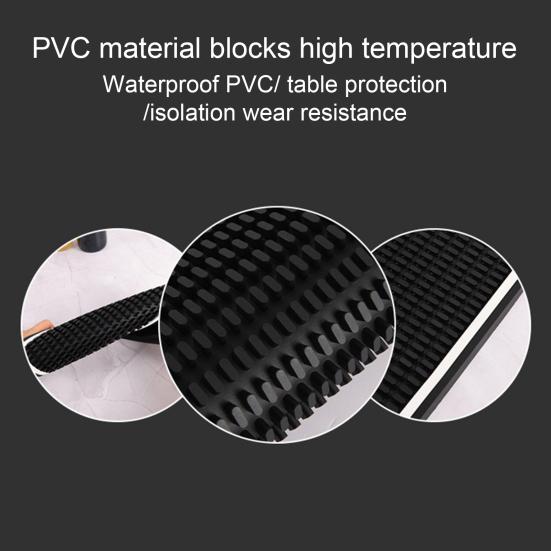 Противоскользящий коврик для бара с белой каймой, защита от пролития напитков, защита барной столешницы для домашней кухни