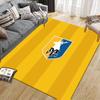 Manchester City Football Club2 Flannel Pattern Square Carpet,Area Rug,Carpet Rug for Living Room Bedroom Sofa Playroom Decor,Non-slip Floor Mat