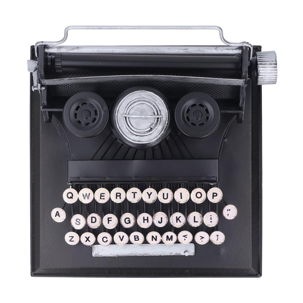 Винтажная пишущая машинка Модель Украшения Железная Ручная Полировка Винтажная пишущая машинка Модель
