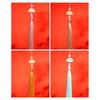 5 шт. Закладки с кисточками, шелковистые, ручной работы, мягкие, декоративные, с петлями для поделок, изготовления украшений, украшения для вечеринок