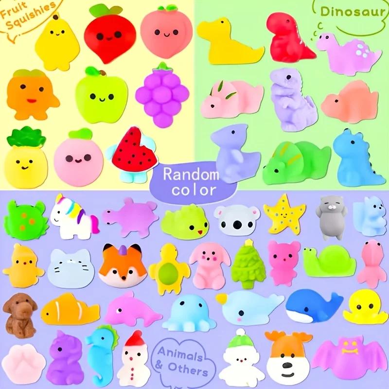 1 шт. Набор Mochi Squishy Игрушек, Кавайные Мини Мягкие Сквиши Разных Цветов, Подарок на Вечеринку, Наполнитель для Рождественского Чулка, Подарок для Пакетика